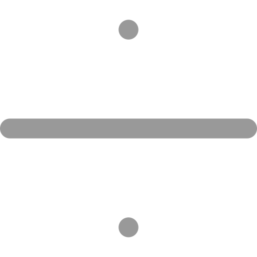 Arithmetic Division svg vector icon