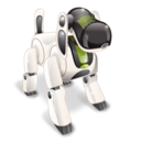 dog, robot, technology icon