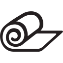 exercise, fitness, health, mat, meditation, yoga svg vector icon