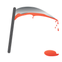 halloween, scary, scythe icon