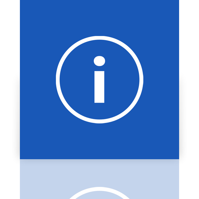 info,mirror icon