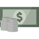 cash, currency, dollar, finance, money icon