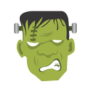 frankenstein, halloween, monster icon