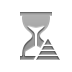 hourglass,pyramid icon