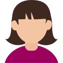 amanda, blonde, business, women svg vector icon