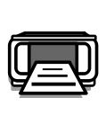 document, file, page, paper, print, printer, sheet svg vector icon