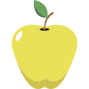 apple, fruit svg vector icon