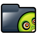 folder,slimer icon