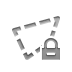 selection,polygonal,lock icon