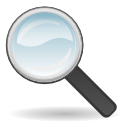 find, search, zoom icon