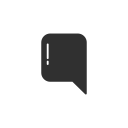 chat, comments, inbox, message svg vector icon