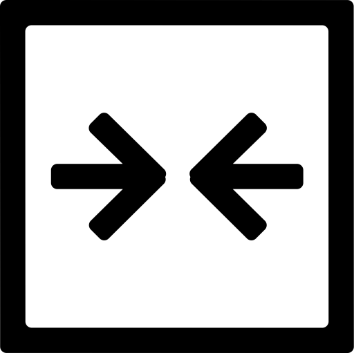 Lateral Contraction svg vector icon