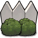 fence,with,bush icon