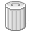 trash,closed,recycle bin icon