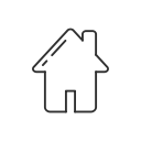 facebook, home, home page, house svg vector icon