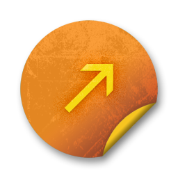 orange,grunge,sticker,badge icon
