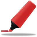 highlightmarker,red icon