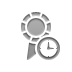 certificate,clock icon