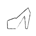 clothing, fashion, female, heel, high, women svg vector icon