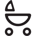 babaysitting, child, girl, little, playing, toy svg vector icon