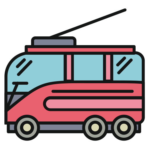 Bus svg vector icon
