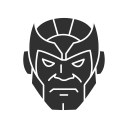 humanoid, loki, super villain, thanos svg vector icon
