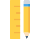 design, education, learning, pencil, tool svg vector icon