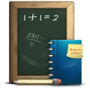 school,school work ,learn,education,teaching,teach,board,chalk icon