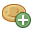 coin,single,gold,add,pay,payment,plus,cash,currency,money,check out,credit card icon
