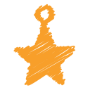 celebration, christmas, decoration, magic, scribble, star, xmas svg vector icon