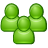 clients, command, customers, friends, group, managers, men, people, staff, team, users, workers icon