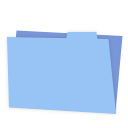 folder,blue icon