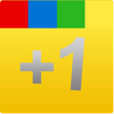 +1, google, google+, one, plus, square, yellow icon