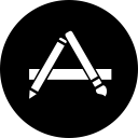 app, store svg vector icon