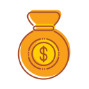 bank, financial, internet, saving, technology svg vector icon
