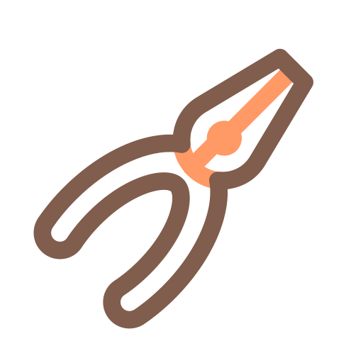 Pliers svg vector icon