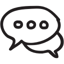 bubble, bubblechat, chat, conversation, message, speech, talk svg vector icon