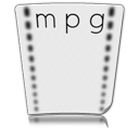file,mpg,paper,document,video,mpeg icon