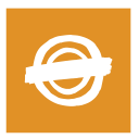 neilorangepeel, square svg vector icon