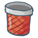 trash,full,recycle bin icon