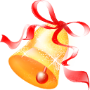 christmas, jingle icon