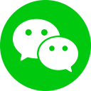 chat, circle, logo, media, network, social, wechat svg vector icon