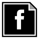 facebook, media, social svg vector icon