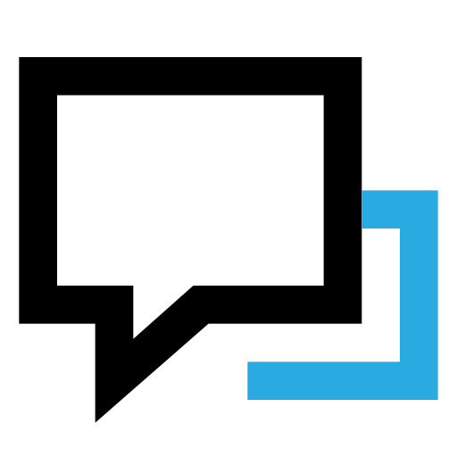 Chat svg vector icon