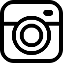 instagram, media, network, social, ui, web svg vector icon