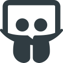 logo, media, slideshare, social svg vector icon