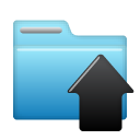 folder,upload,ascend,ascending,increase,up,rise icon
