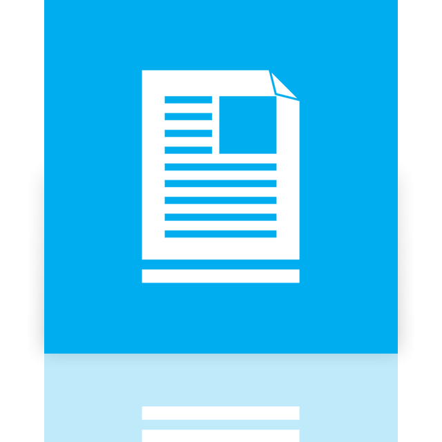 document,library,mirror icon