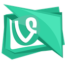 glass, social, video, vine, wine icon