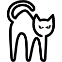 black,cat icon